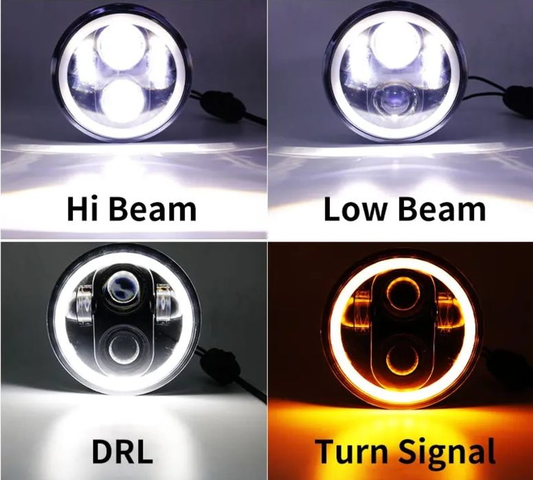 Far led DRL moto/atv/cross/trotineta/auto 12V
