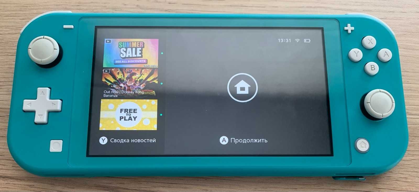 Nintendo switch lite + microSD
