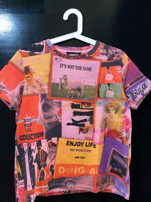 Tricou DESIGUAL nou cu etichetă