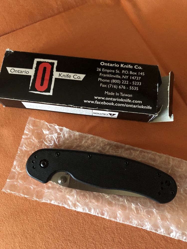 Нож Ontario rat 1 D2