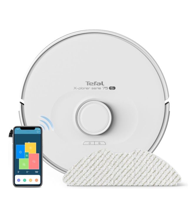 Продам робот пылесос Tefal Xplorer serie 75s в идеальном состояниии