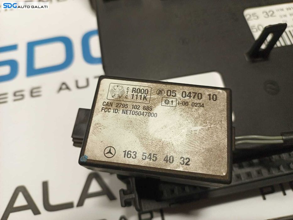 KIT Pornire ECU Calculator Motor Mercedes ML W163 2.7 CDI 1998 - 2005 Cod A0245453232 0281010283 1635452532 05371050 05047010 1635454032 [L1191] [L1192]