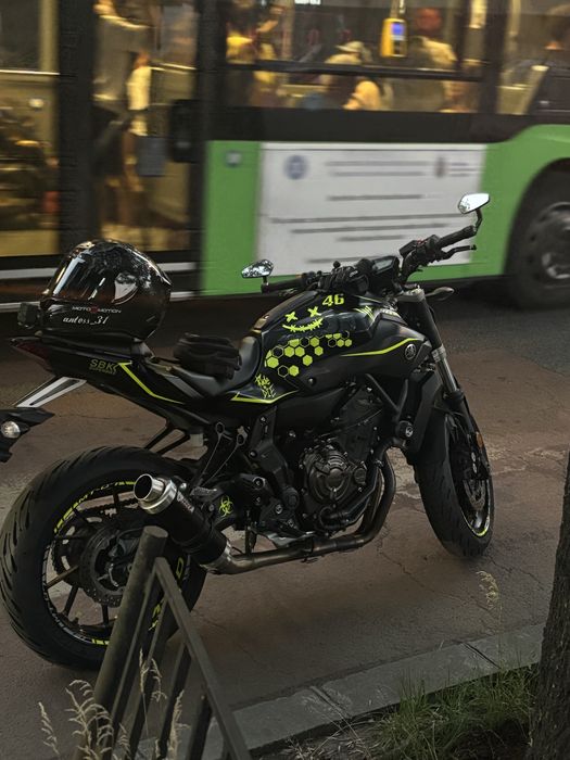 Yamaha mt 07 2017  limitat la A2