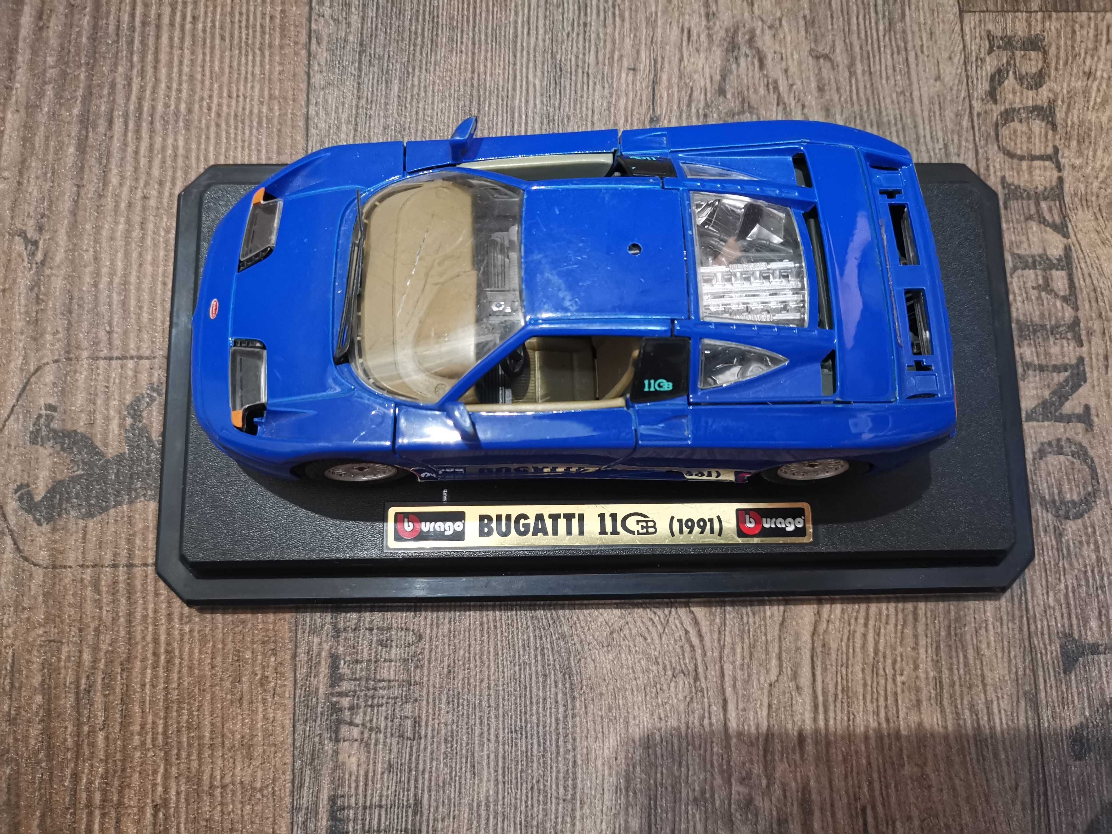 Кола Bugatti 11GB 1991 bburago
