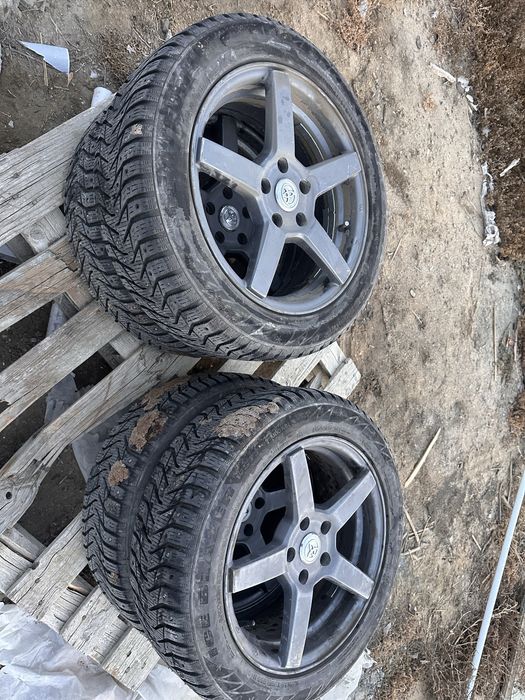 R17 215/55/17 комплект диска покрышкасымен