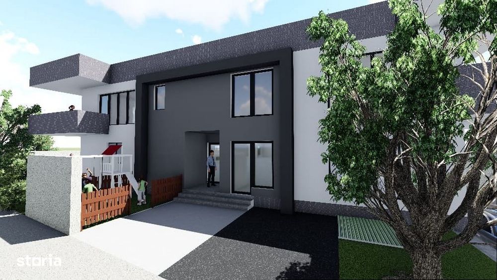 Apartament cu 2 camere și terasă de 6.11 m², în Mangalia-800m de plajă