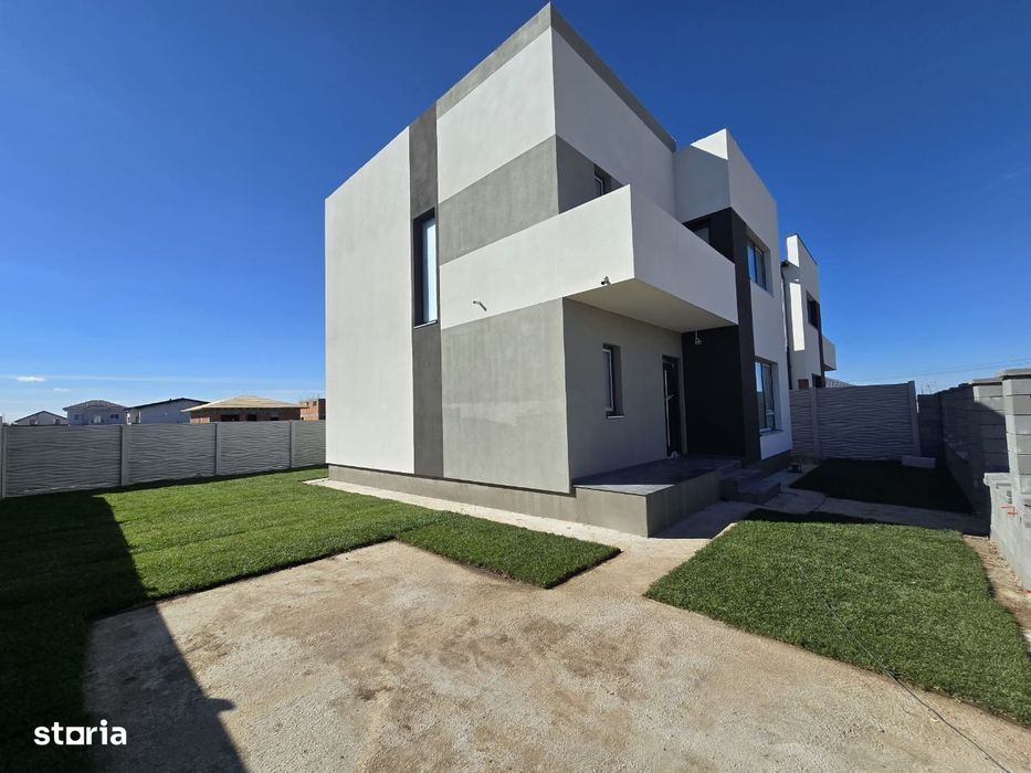 Vila mediteraneana - 4 camere - 2 bai - beci - 462mp teren