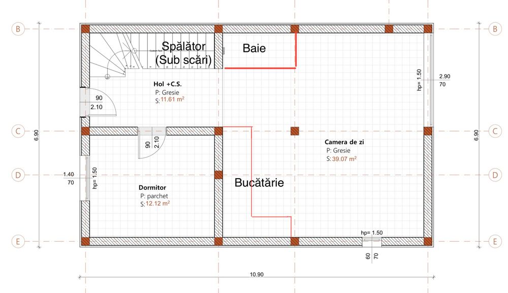 Casa de vânzare Crângului nr 53 Bistrița