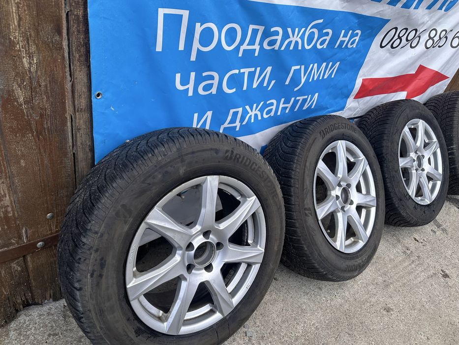 17 5х112 джанти със зимни гуми