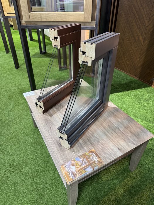 Деревянные и дерево-алюминиевые окна премиум класса от “ECOWOOD”