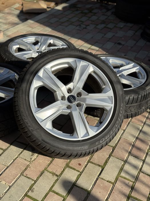 Jante Audi 5x112 , R19 , anvelope 245 45 19 Pielli