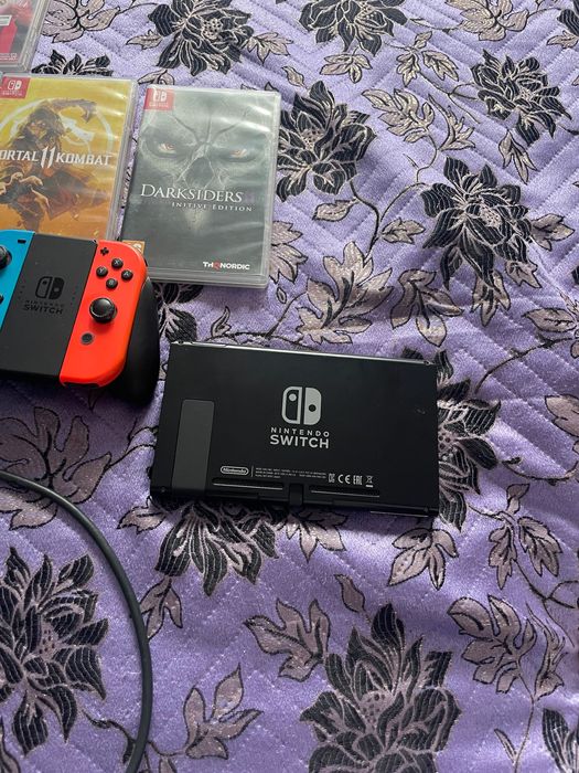 Nintendo Switch +7 игри