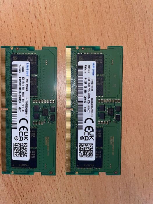 Kit Memorie RAM Laptop 2×8GB DDR5 Samsung 5600MHz - NOU