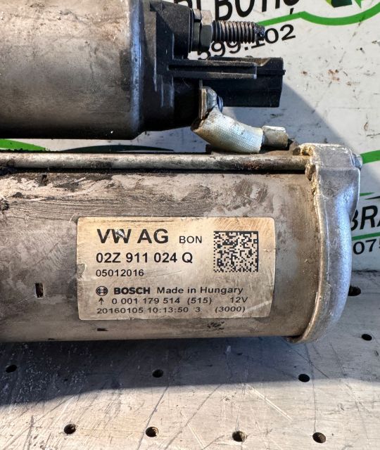 Electromotor 02Z 911 024 Q Volkswagen VW Passat B8 seria Sedan 1.4 TS