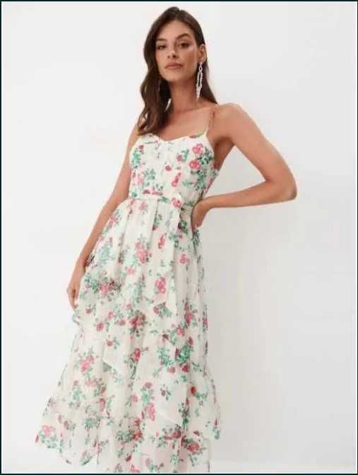 Rochie noua MOHITO cu cordon si fermoar - S