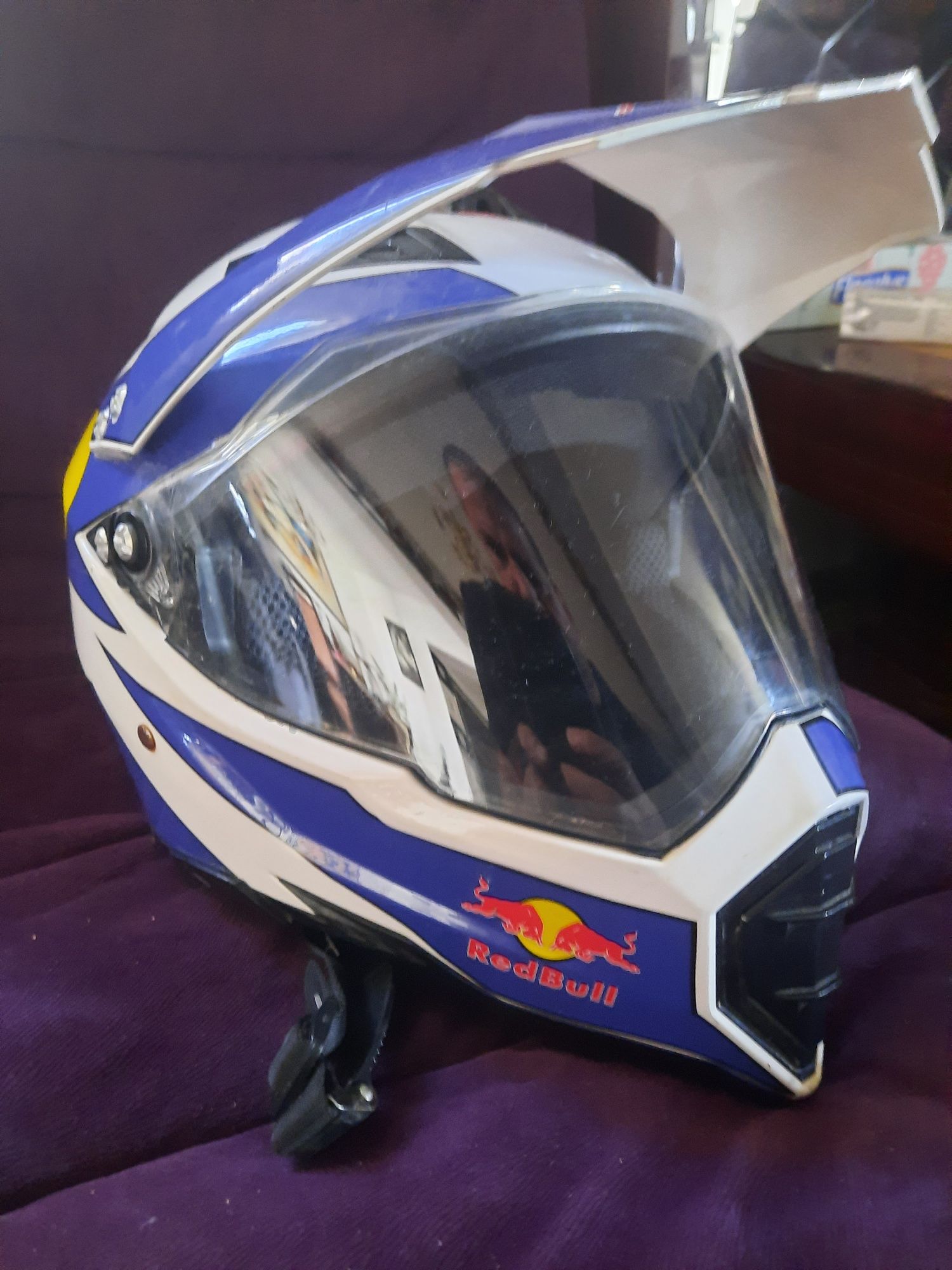 Casca moto atv  REDBULL