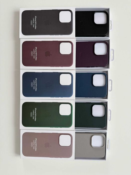 Carcasa/Husa din piele Apple Iphone 16/16 Pro/16 Pro Max cu Magsafe