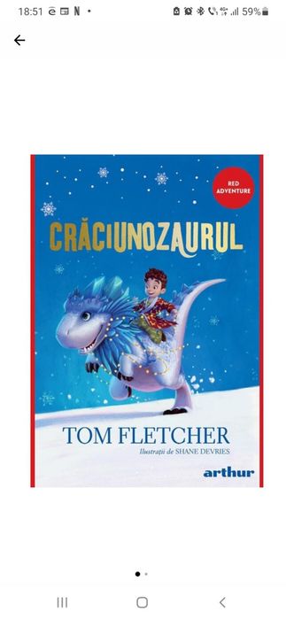 Craciunozaurul -carte povestire