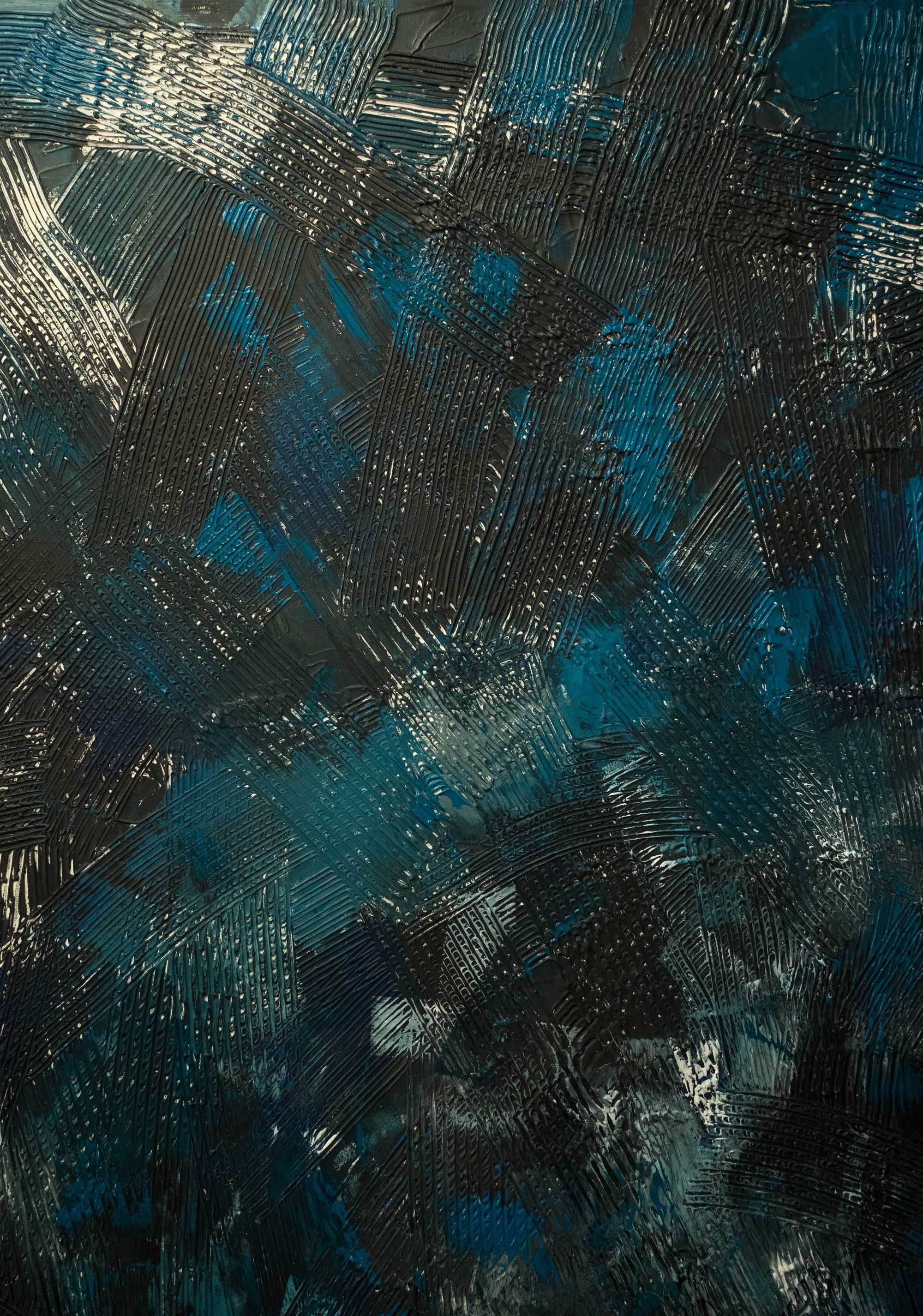 Tablou unicat -abstract-tehnica mixta