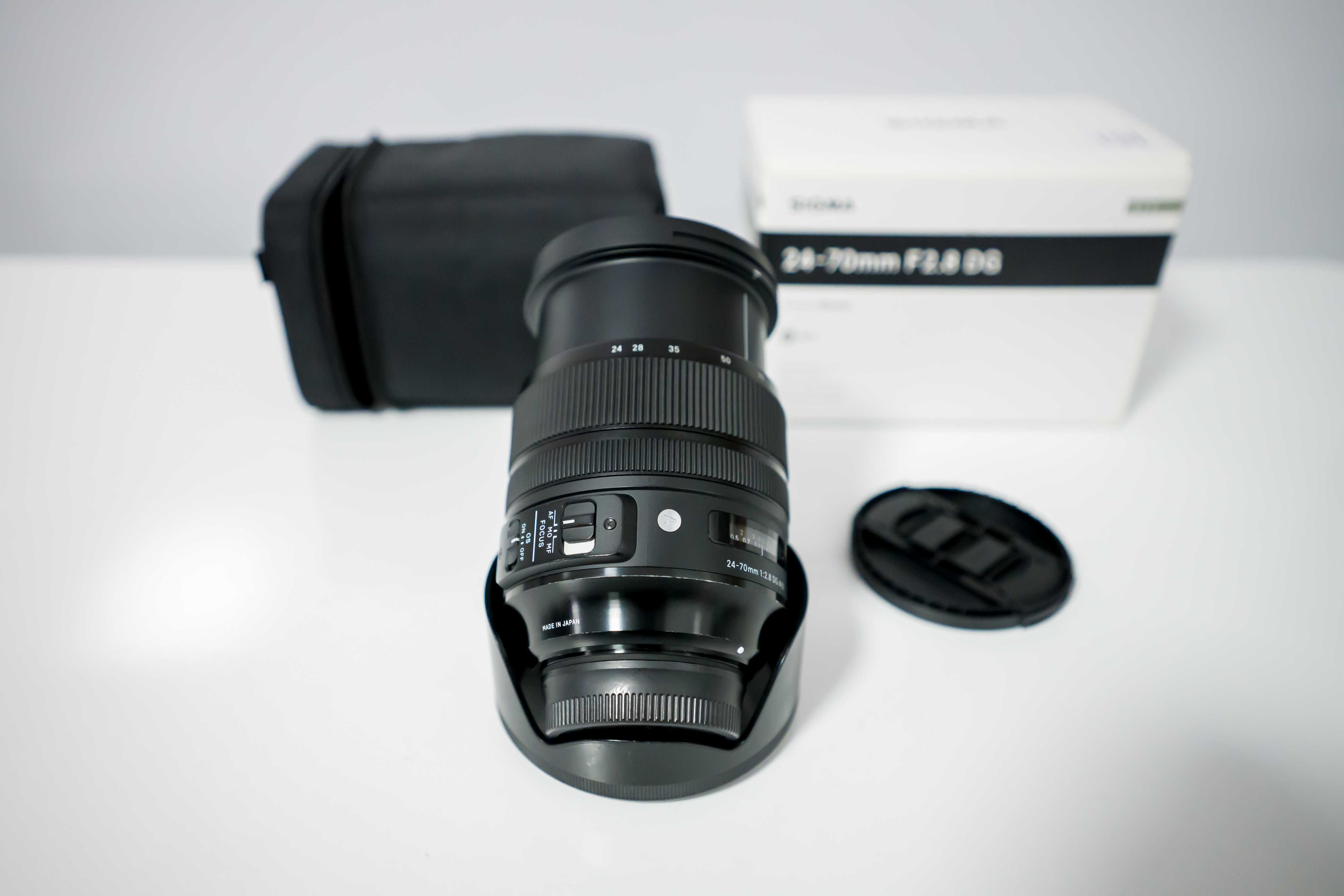 Sigma Art  24-70mm Obiectiv Foto DSLR F2.8 DG HSM OS Montura Nikon FX