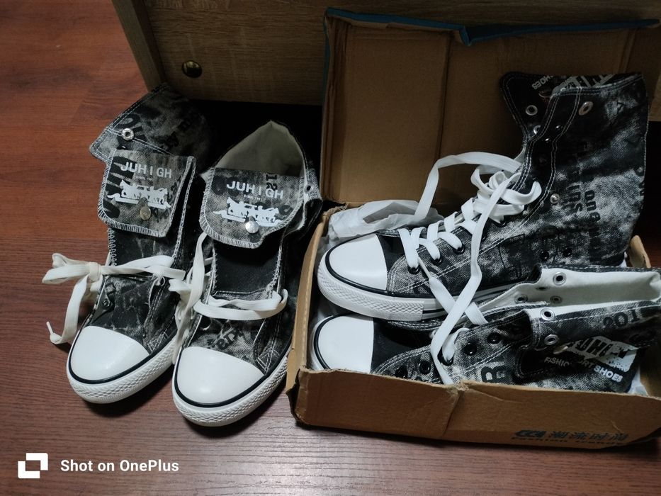 Новые кеды 2 пары