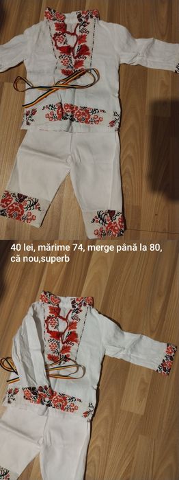 Haine bebe băiețel, mărimi 74- 80