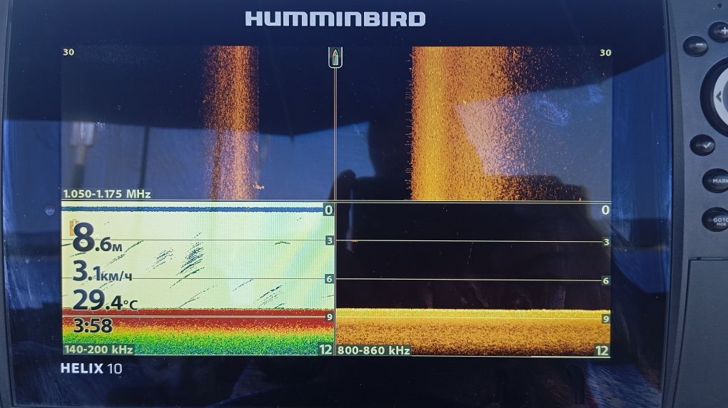 Сонар Humminbird HELIX 10 CHIRP MEGA SI+ GPS G3N