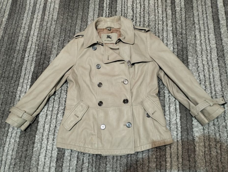 Trenci Burberry piele de miel mărime M