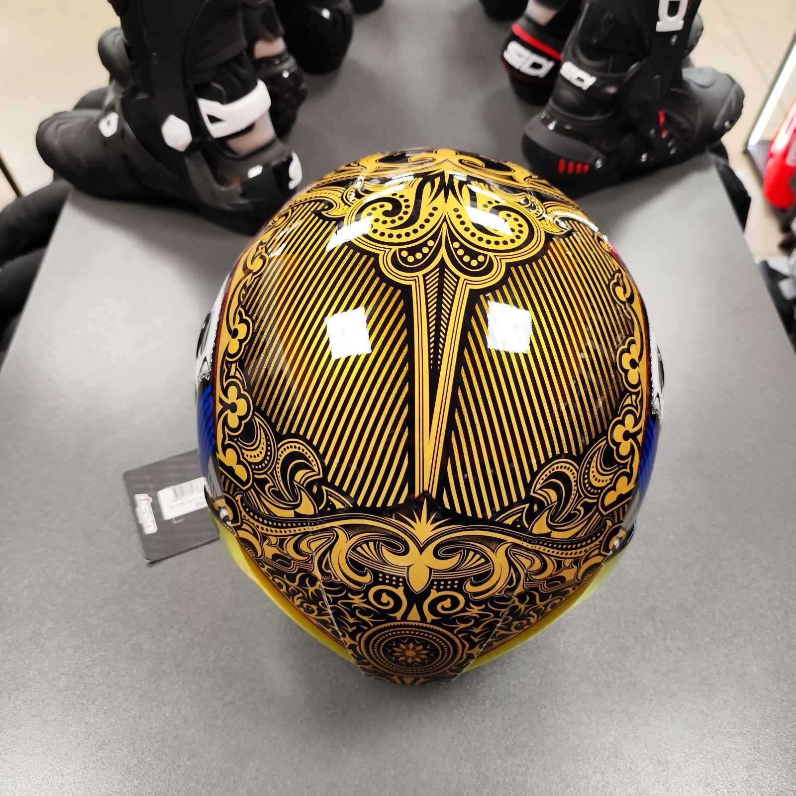 Каска ICON AIRFORM SUICIDE KING GOLD - от 469 лв. - Код: 41179