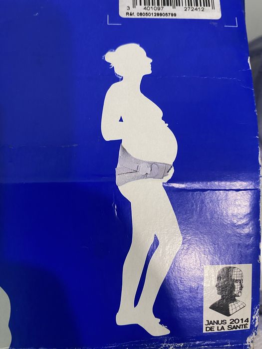 Gravide - Centura medicala lombara pentru o pozitie corecta.