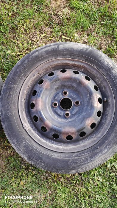 Гуми с джанти 4x100 175/65 R15 цената е за 4 броя!