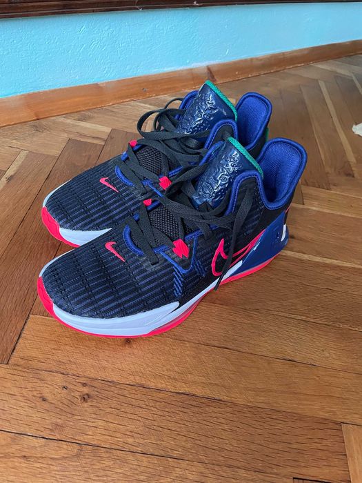 Nike LeBron Witness 6 Black/Green/Dark Blue/Pink