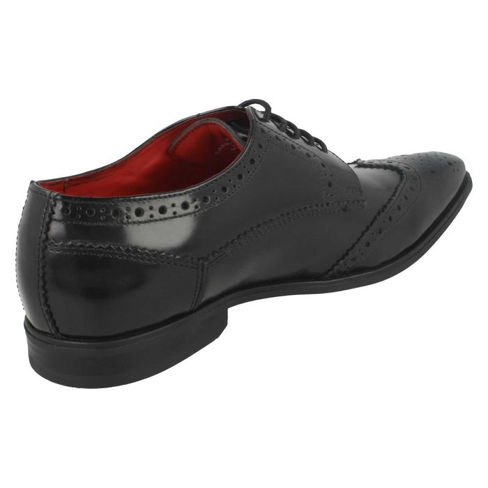 Pantofi piele - Base London - Harold - Hi Shine Brogue - 44.5 (UK 10)