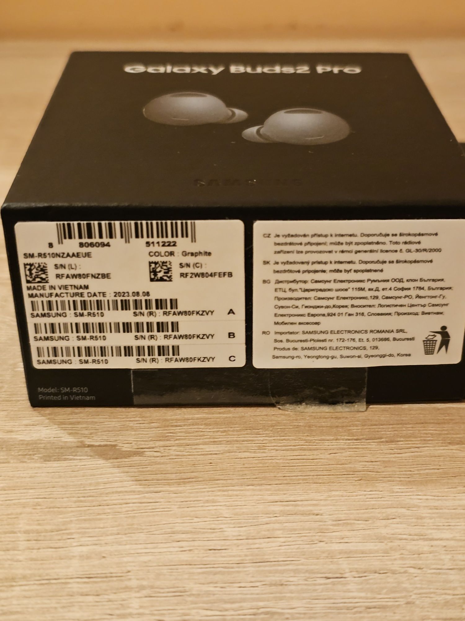 Безжични слушалки SAMSUNG GALAXY Buds2 Pro