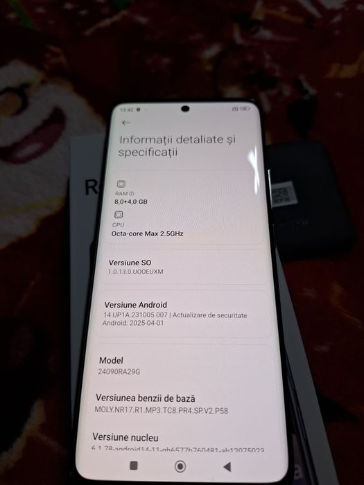 Redmi Note 14 Pro 5G 256/8+4 GB RAM