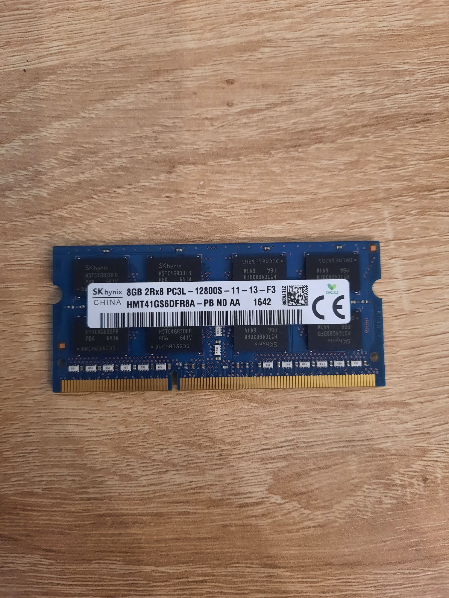ОЗУ для Ноутбука,  8 gb (гб) PC3L-12800S DDR3