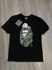 Tricou bape negru Baby Milo verde