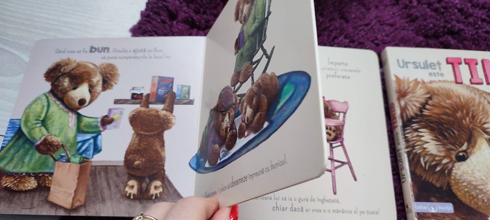 Set 3 Cărticele copii 12 luni +