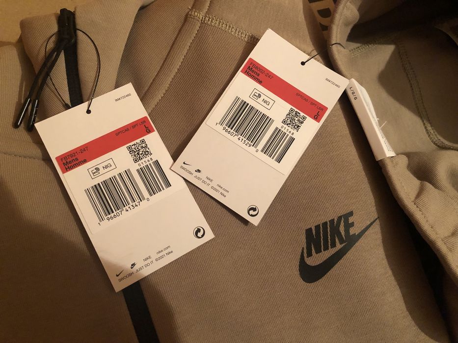 Nike Tech Fleece ОРИГИНАЛЕН мъжки екип горнище и долнище - L