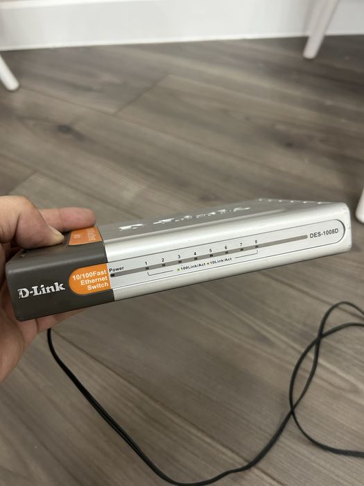 Коммутатор (Switch) D-Link DES-1008D 8 портов