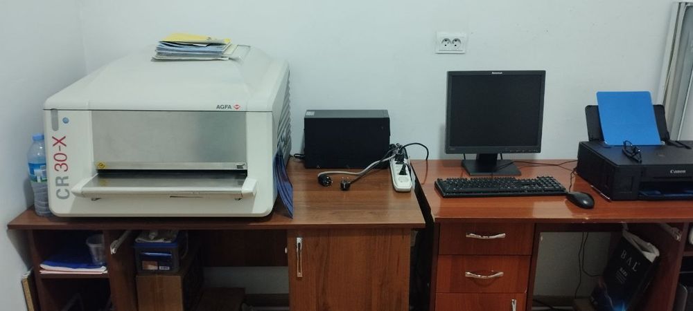 Цифровой рентген АГФА CR30x 3ta kasettasi bilan. Holati yaxshi