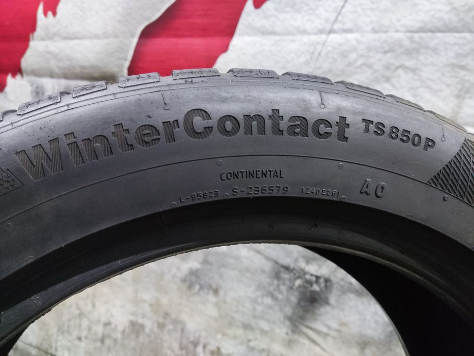 1бр зимна гума 225/50/17 Continental Winter Contact TS850P
6.5mm
Добро