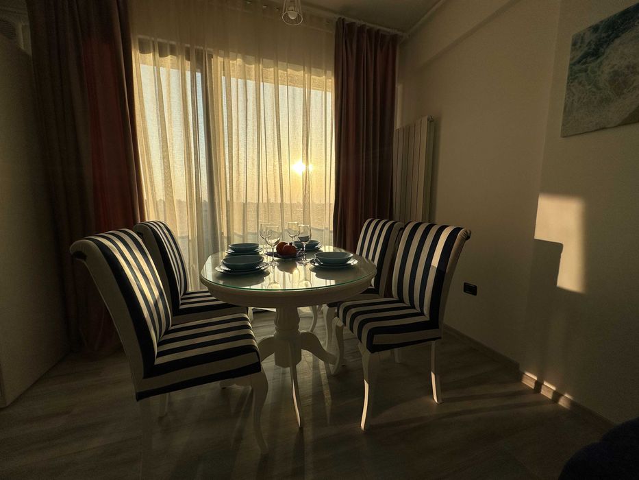 3-Room Apartment for Rent in Mamaia Nord-underground parking- sea view