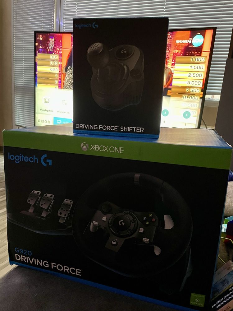 Logitech G920 + Shifter