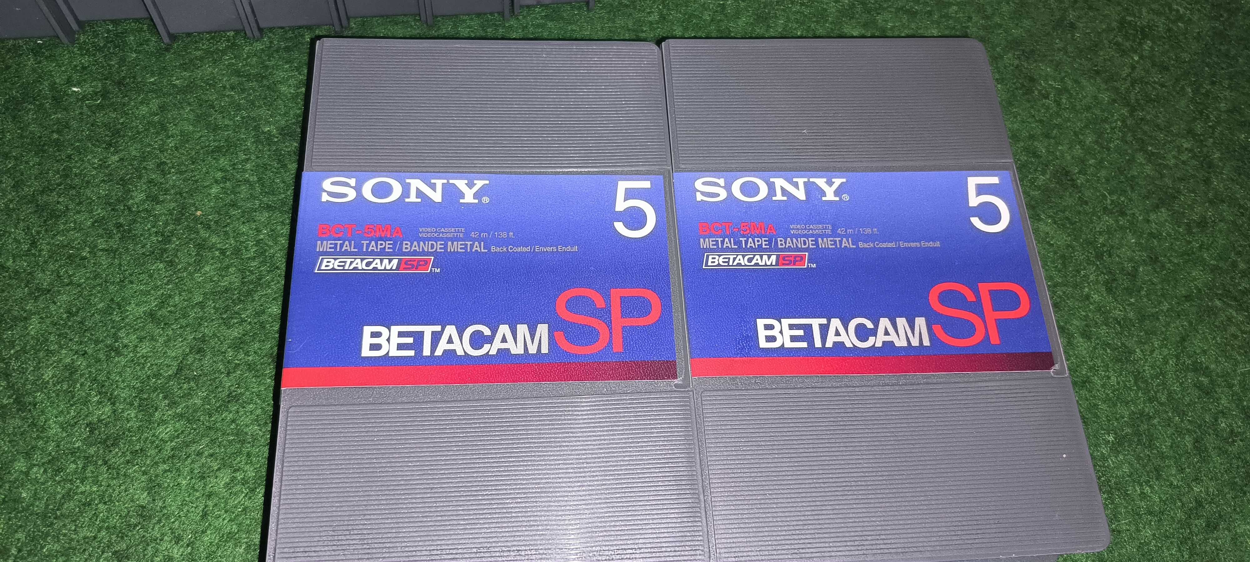 9 casete caseta  video sigilate vhs betacam sony 5 minute