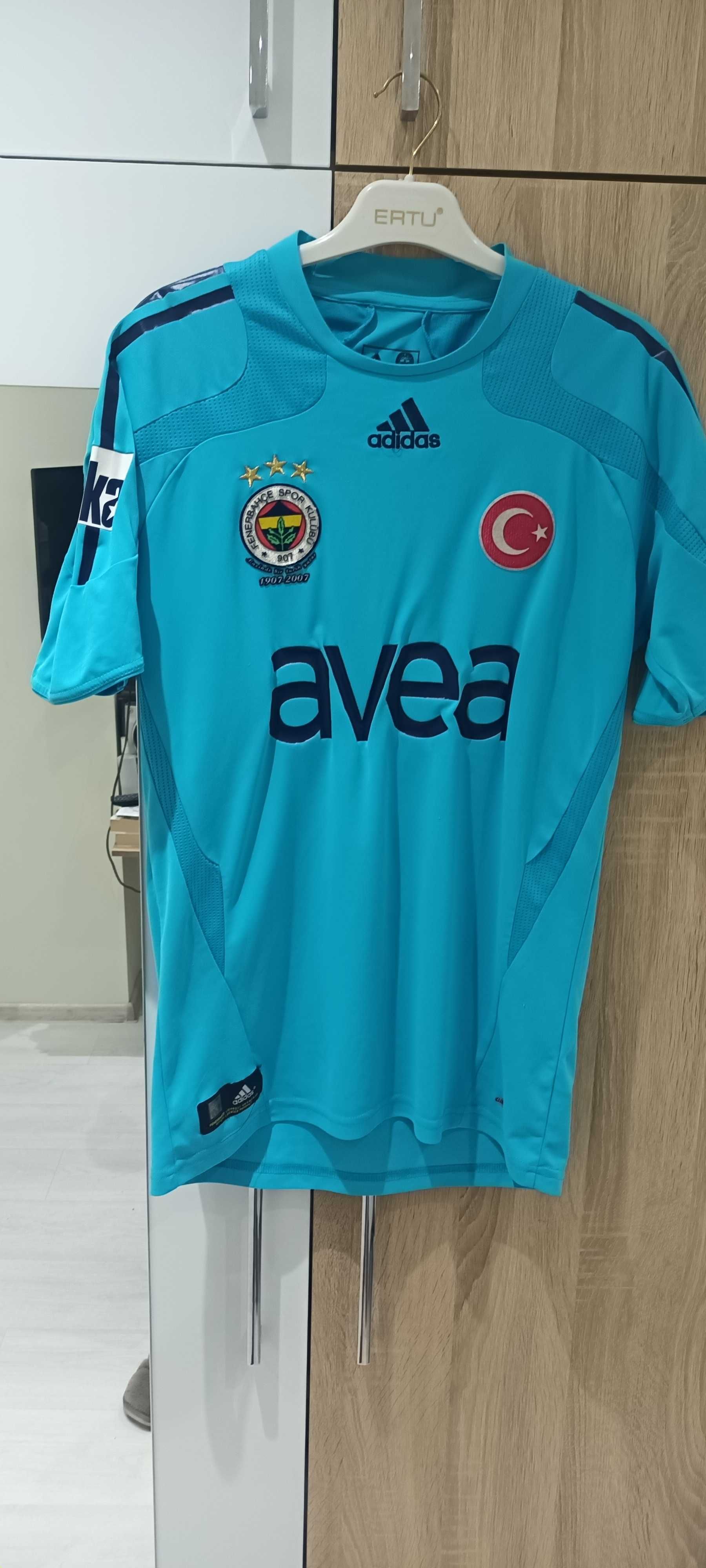 Оригинална тениска фланелка на Фенербахче Fenerbahce трети екип 07/08
