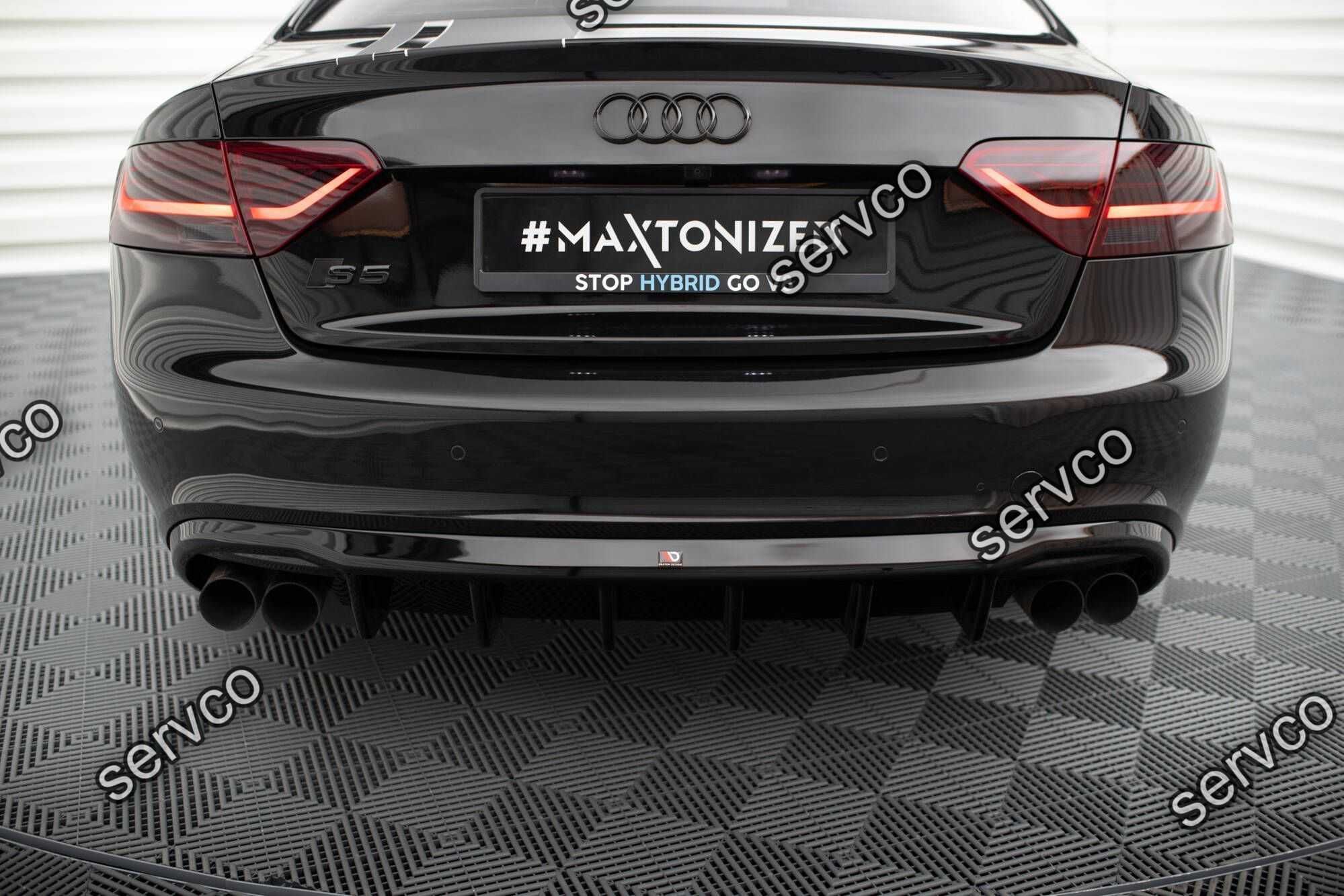 Difuzor bara spate Audi A5 S5 Coupe Cabrio SLine 8T 2007-2011 v39