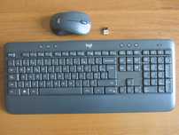 Безжични Logitech мишка и клавиатура