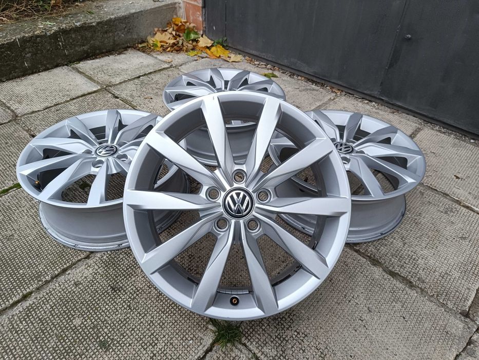 ОРИГИНАЛНИ джанти 17 ' цола VW Golf 7 DIJON / ГОЛФ 7 5x112 57,1 ET 48