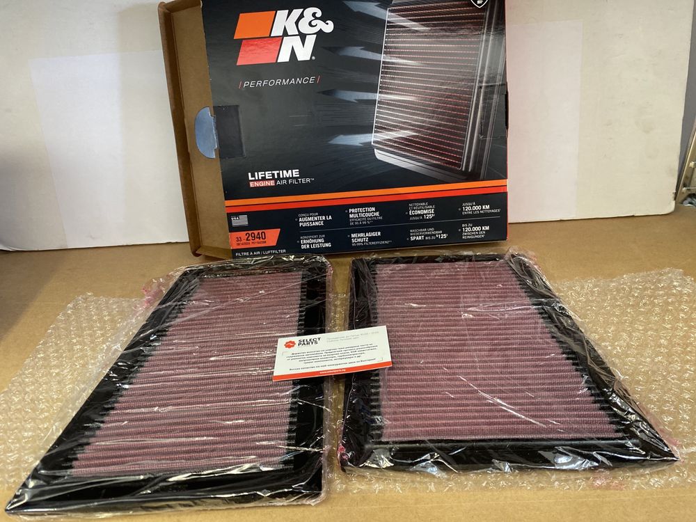 K&N КиН KN панелен спортен филтър KN 33-2940 Mercedes Om642 320cdi